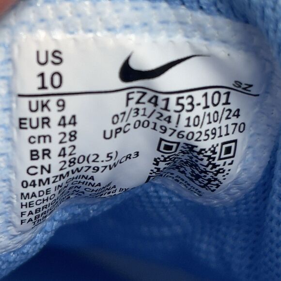 Nike Jordan NU Retro 1 G Mens Size 10 White University Blue Golf Shoe FZ4153-101 - Picture 11 of 11